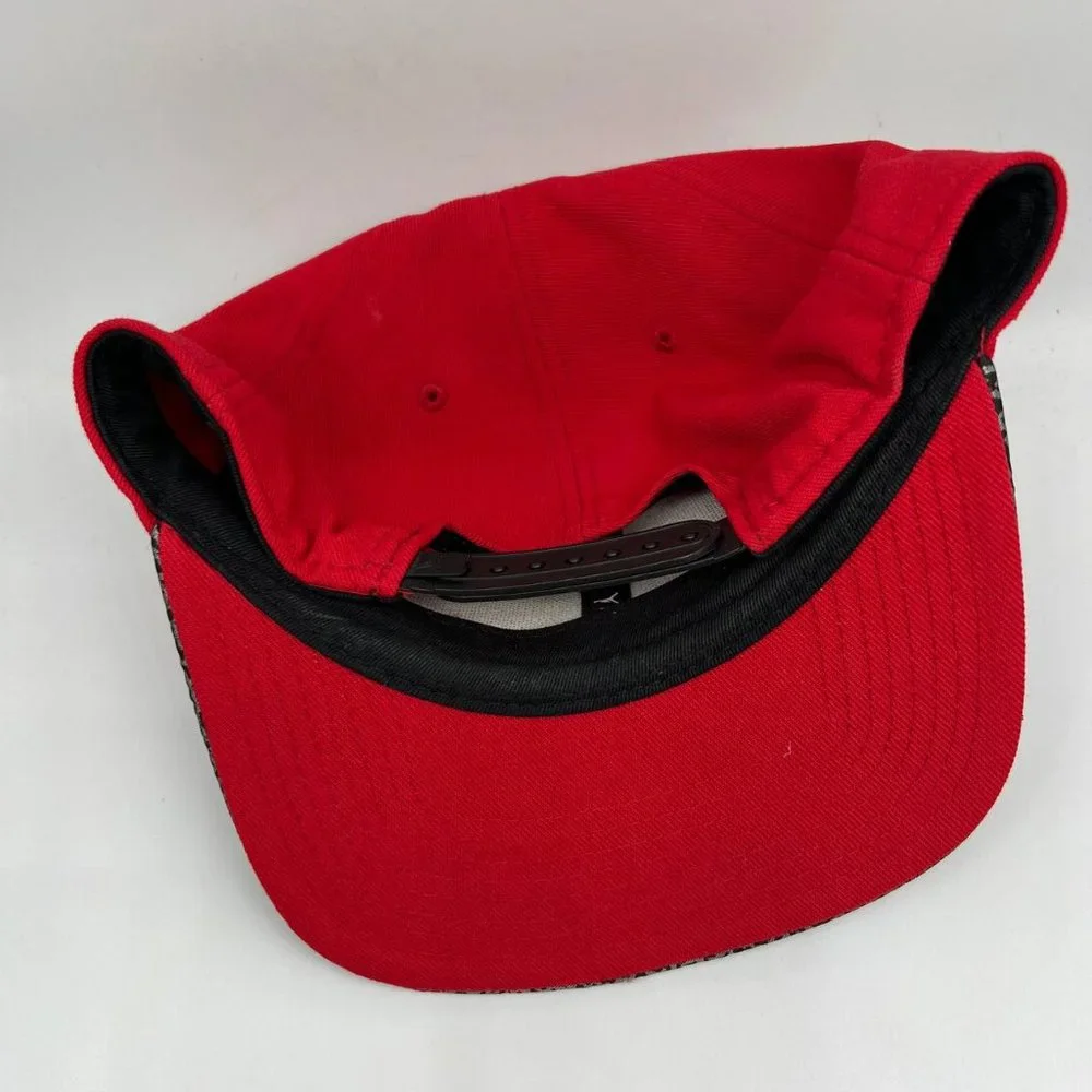 Air Jordan Red Black Jumpman Hat Snapback Cap Men Used‎